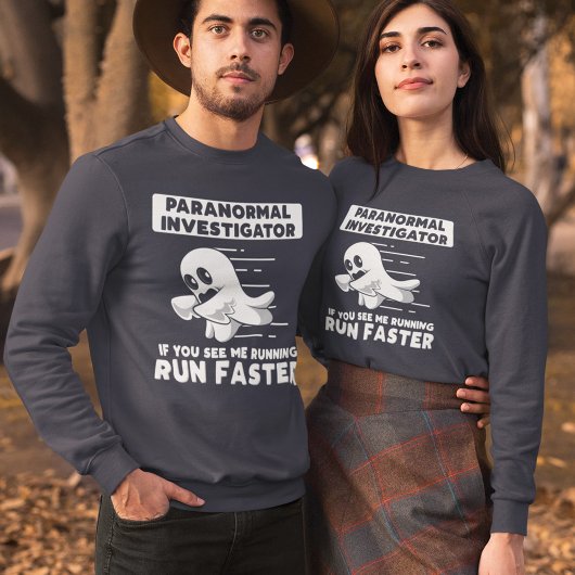 Ghost Hunting Paranormal Investigator werkt snelle T-shirt