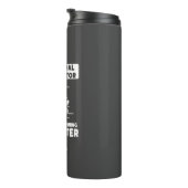 Ghost Hunting Paranormal Investigator werkt snelle Thermosbeker (Geroteerd rechts)