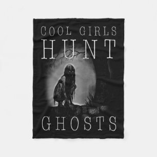 Ghost Hunting Shirt Grappig Ghosthunter Meisje Par Fleece Deken