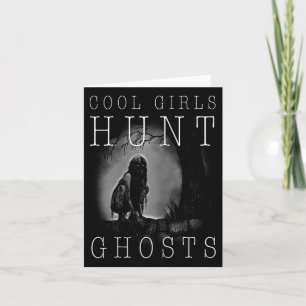 Ghost Hunting Shirt Grappig Ghosthunter Meisje Par Kaart