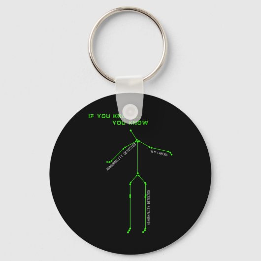 Ghost Hunting SLS Camera Stick Man Nieuwigheid Spo Sleutelhanger (Voorkant)
