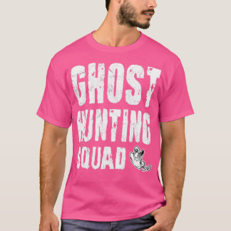 Ghost Hunting Squad Halloween Ghost Costume T-shirt