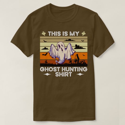 Ghost Hunting T-shirt (Design voorkant)