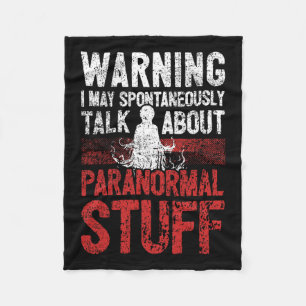 Ghost Hunting waarschuwt paranormale onderzoeker Fleece Deken