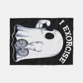 Ghost I Exorcize Grappige Gym Oefening Workout Spo Fleece Deken (Voorkant (Horizontaal))