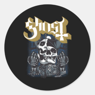 Ghost Impera Construction Ronde Sticker