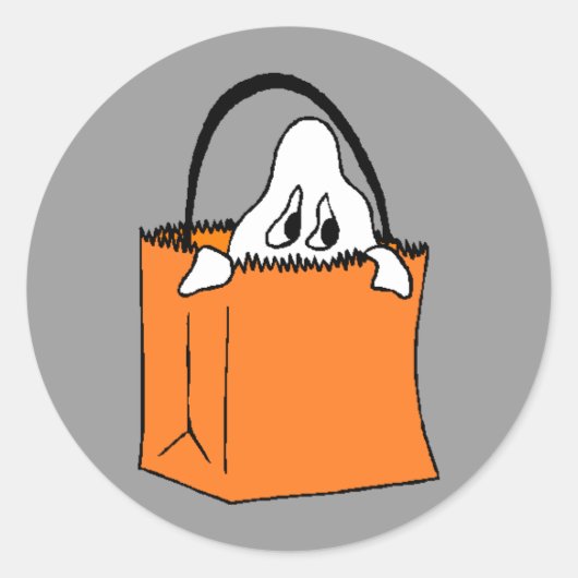 Ghost in Bag Stickers (Voorkant)
