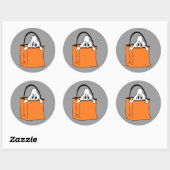 Ghost in Bag Stickers (Vel)