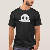 Ghost In Cket Halloween  T-shirt (Voorkant)