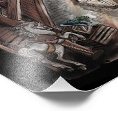 Ghost in de Attic Art Print Foto Afdruk (Hoek)