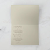 Ghost in de Attic Emily Dickenson Poem Kaart (Binnen)