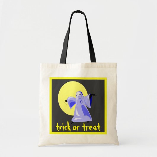 Ghost in de maan - tote bag (Voorkant)