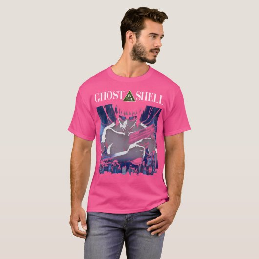 Ghost in de Shell T-shirt (Voorkant volledig)