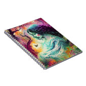 Ghost in het bos Fantasy Art Notitieboek (Rechterzijde)