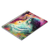 Ghost in het bos Fantasy Art Notitieboek (Linkerzijde)