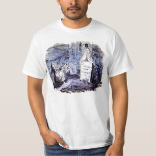 Ghost in het T-shirt van de begraafplaats