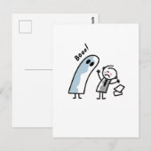 Ghost in kantoor briefkaart (Voorkant / Achterkant)