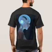 Ghost in the Machine: A Cyberpunk Vision T-shirt (Achterkant)