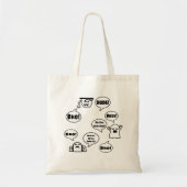 Ghost Investigations Tote Bag (Voorkant)
