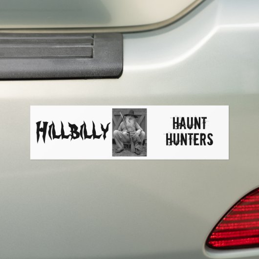 Ghost-jacht Bumpersticker (Op auto)