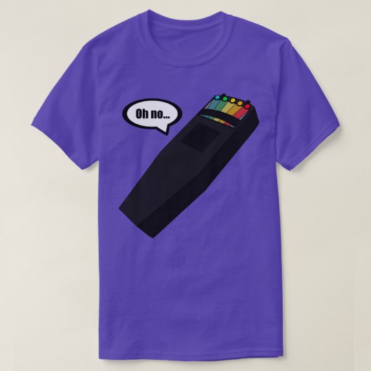 Ghost-jacht EMF Reader uit horror-spel T-shirt (Design voorkant)