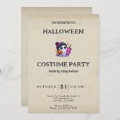 Ghost Jack-O' Lanterns krijgt  Halloween Kaart (Voorkant / Achterkant)