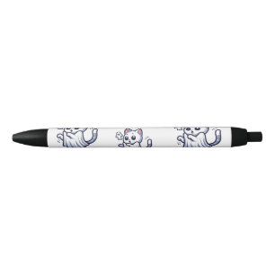 Ghost Kat Halloween kostuum Zwarte Inkt Pen