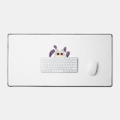 Ghost Kat in een pompoen Classic T-Shirt Bureaumat (Keyboard & Muis)