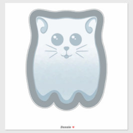 Ghost Kat Sticker