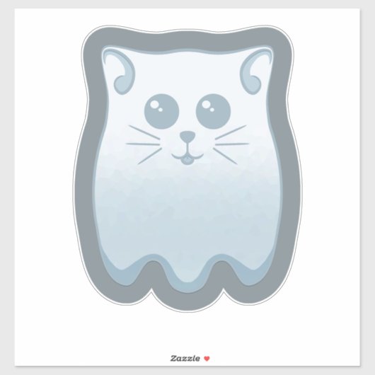 Ghost Kat Sticker (Vel)