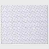 Ghost katten Halloween patroon Cadeaupapier (Vlak)