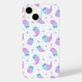 Ghost katten Halloween patroon Case-Mate iPhone 14 Hoesje