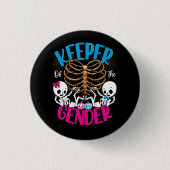 Ghost Keeper of the Gender onthult HAL Ronde Button 3,2 Cm (Voorkant)
