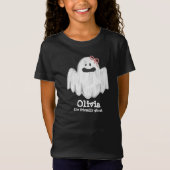Ghost Kinder T-Shirt Spooky Halloween (Voorkant)