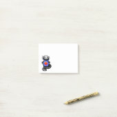 Ghost Kitty Cat Post-It Notes (Op bureau)