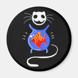 Ghost Kitty-kattenmagneet Magneet