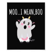 Ghost Koe Moo I Mean Boo Halloween Gift