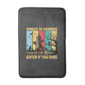 Ghost komt Halloween spookhuis heks Uil_ Badmat (Voorkant Verticaal)