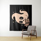 Ghost-leesboeken Wandkleed (In situ)