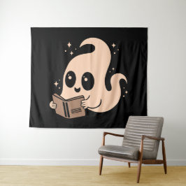 Ghost-leesboeken Wandkleed