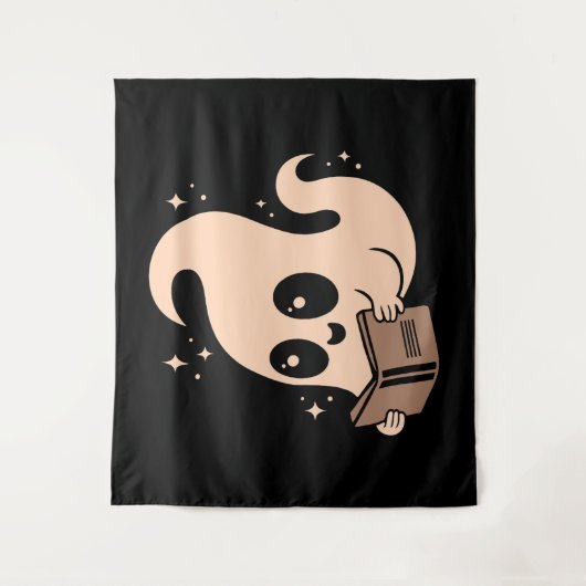 Ghost-leesboeken Wandkleed (Voorkant)
