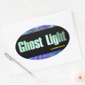 Ghost Light™ ovale Sticker #2 (Envelop)
