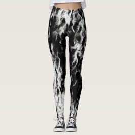 Ghost Lightning Rave Leggings