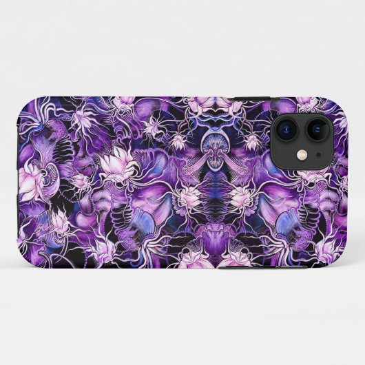 Ghost Lilies Iphone 11-hoesje Case-Mate iPhone Case (Achterkant (horizontaal))