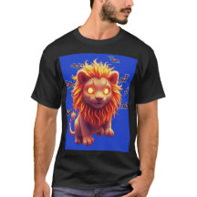 Ghost Lion Halloween T-shirt voor liefhebbers van