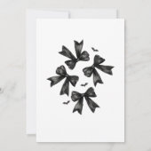 Ghost Little Boo Halloween Baby shower Kaart (Achterkant)