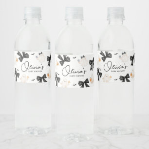 Ghost Little Boo Halloween Baby shower Waterfles Etiket
