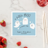 Ghost Little Boy Halloween Baby shower Servet (Insitu)