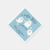 Ghost Little Boy Halloween Baby shower Servet (Hoek)