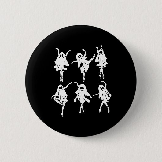 Ghost Llerinas laat dansen Ronde Button 5,7 Cm (Voorkant)